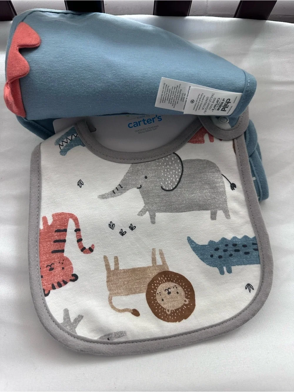 Cotton Baby Bib Set of 3